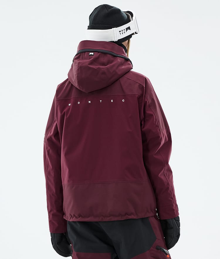 Oracle W Snowboard Jacket Women Burgundy, Image 7 of 10