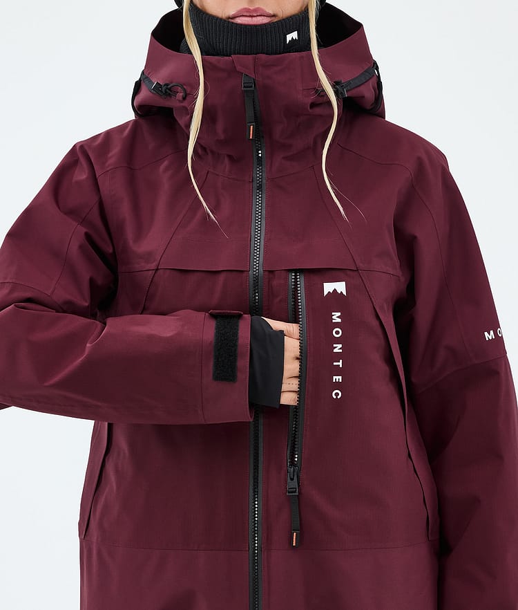 Oracle W Veste Snowboard Femme Burgundy Renewed, Image 8 of 9