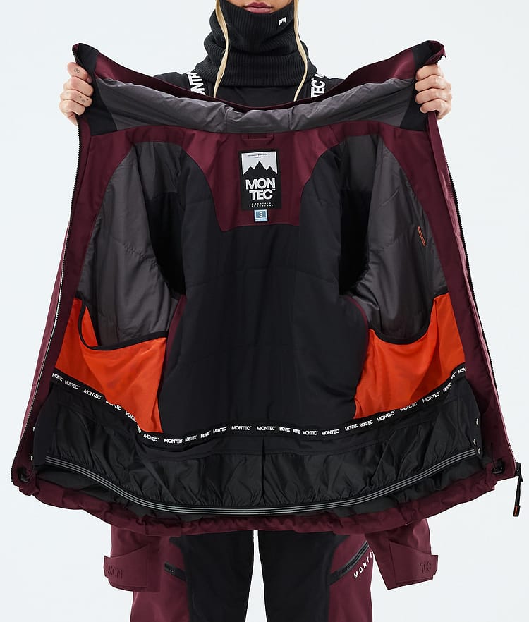 Oracle W Veste Snowboard Femme Burgundy Renewed, Image 9 of 9