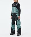 Dozer W Ski Pants Women Atlantic/Black