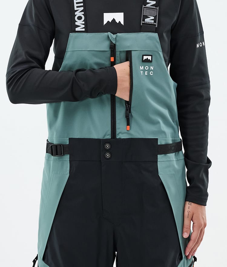 Dozer W Ski Pants Women Atlantic/Black, Image 5 of 6