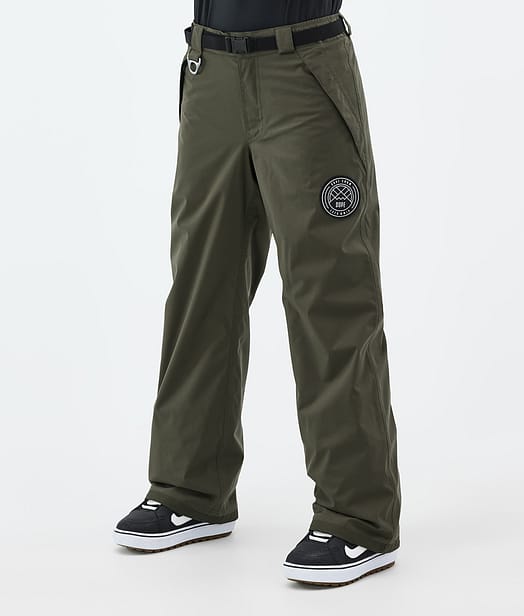 Dope Blizzard W スノボ パンツ レディース Olive Green