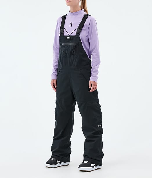 Dope Vertex W Pantaloni Snowboard Donna Black