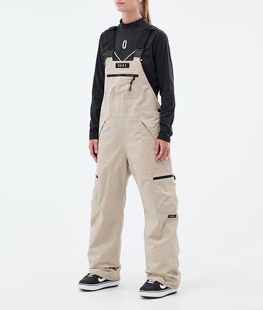 Dope Vertex W Snowboard Pants Women Sand