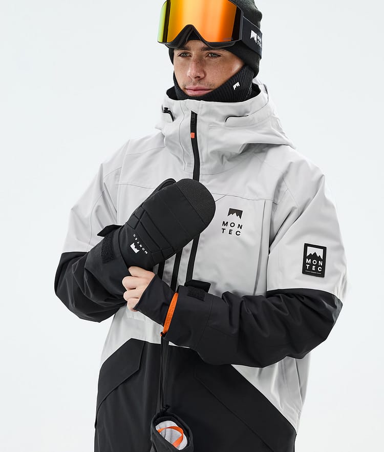 Arch Ski Jacket Men Light Grey/Black, Image 2 of 10