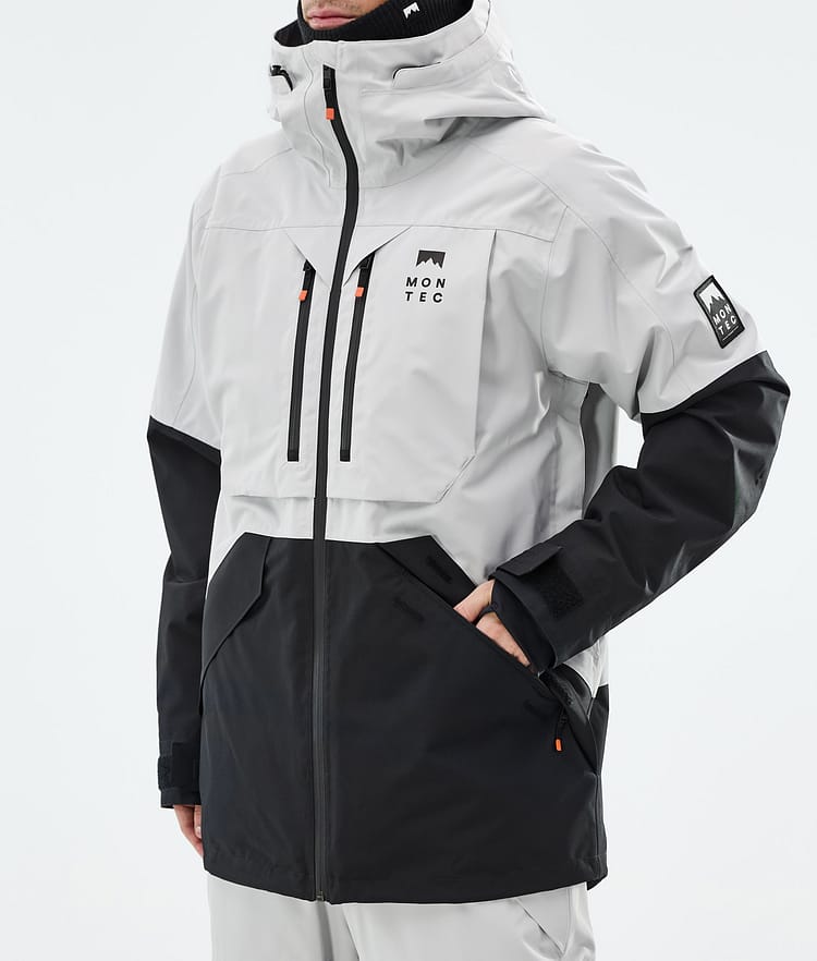 Arch Snowboard Jacket Men Light Grey/Black, Image 8 of 10