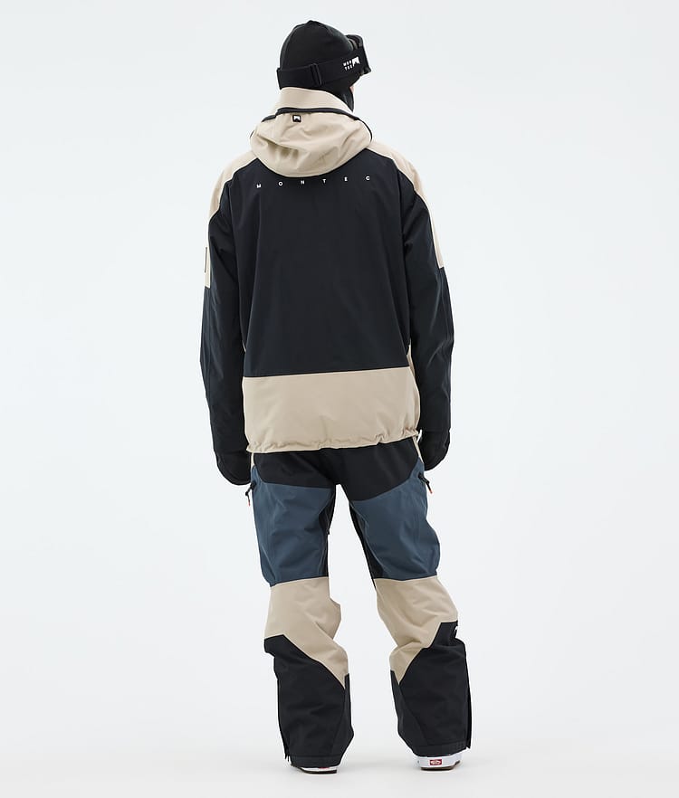 Morpheus Snowboard Jacket Men Sand/Black/Metal Blue, Image 4 of 9