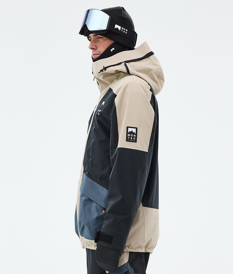 Morpheus Snowboard Jacket Men Sand/Black/Metal Blue, Image 6 of 10