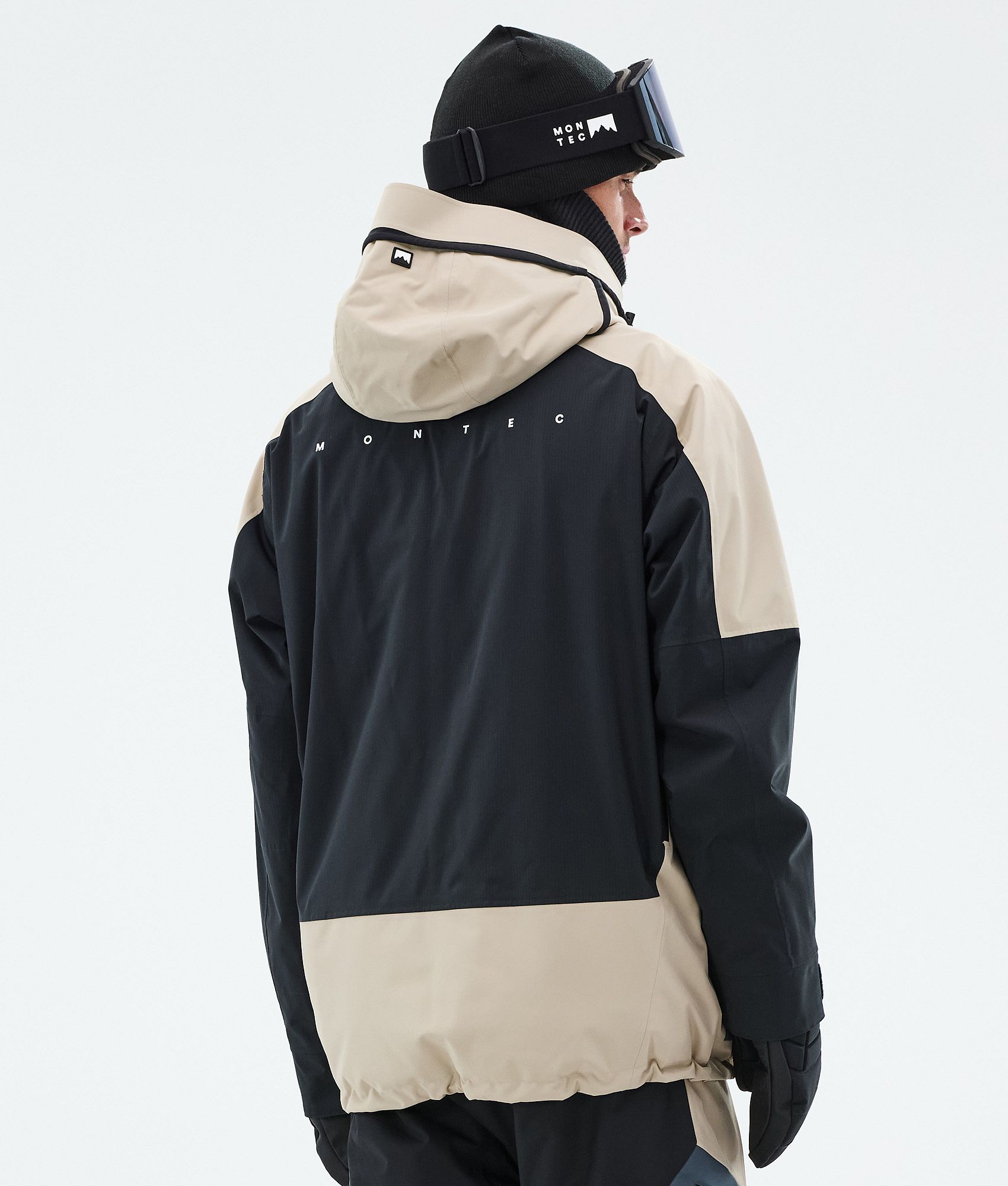 Montec Morpheus Ski Jacket Men Sand/Black/Metal Blue | Montecwear.com