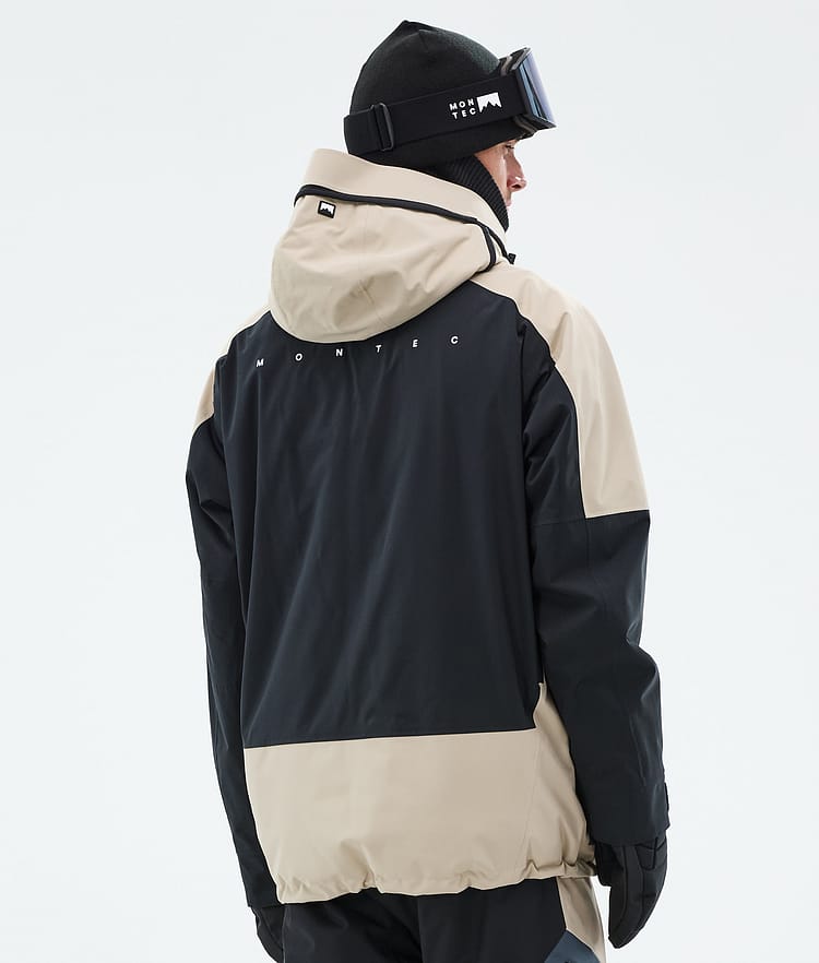 Morpheus Ski Jacket Men Sand/Black/Metal Blue, Image 7 of 10