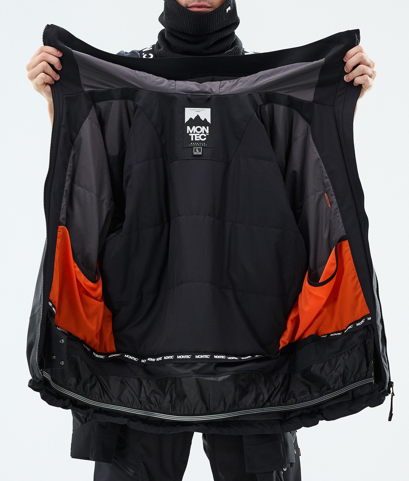 Montec Oracle Snowboard Jacket Men Black | Montecwear.com