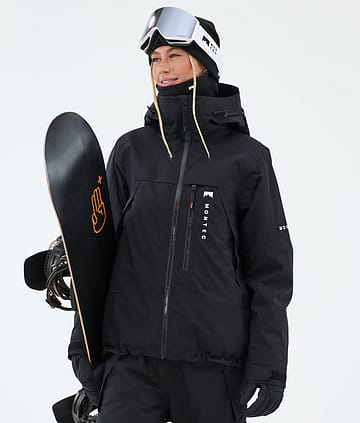 Oracle W Snowboardjacke Damen Black