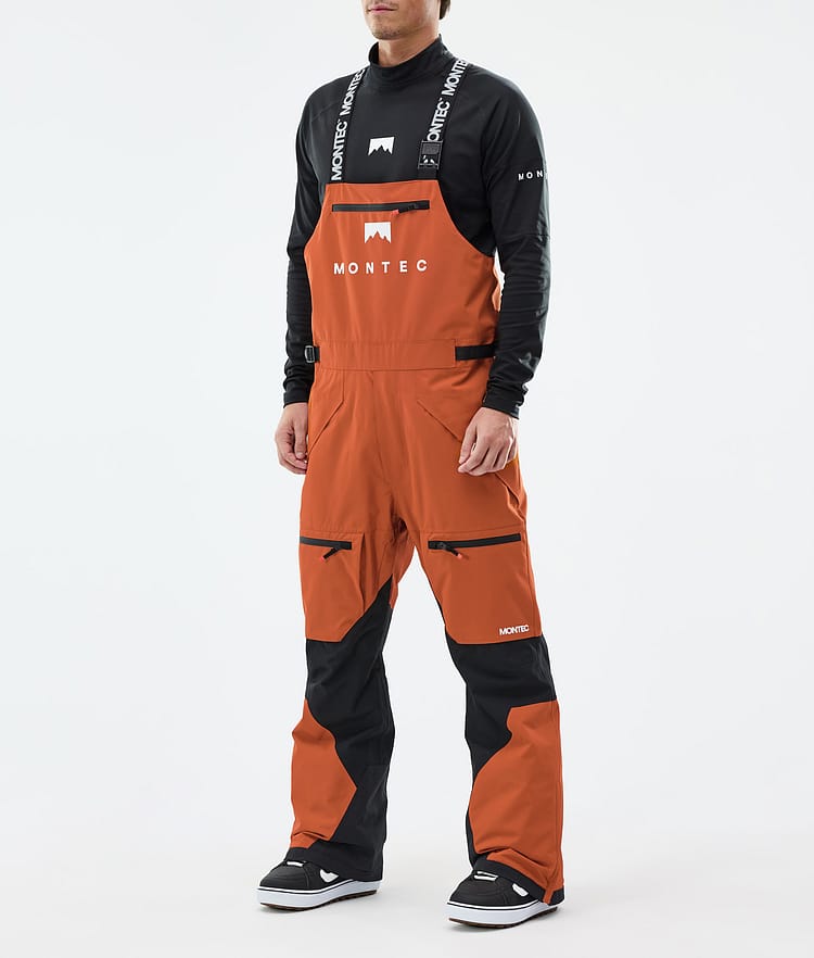 Arch Snowboard Pants Men Burned Orange/Black, Image 1 of 6