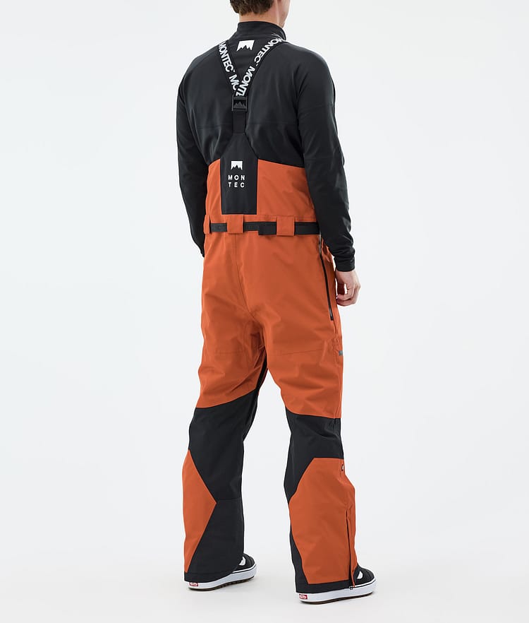 Arch Snowboard Pants Men Burned Orange/Black, Image 3 of 6