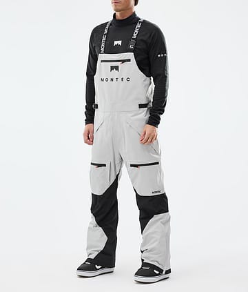 Arch Snowboard Pants Men Light Grey/Black