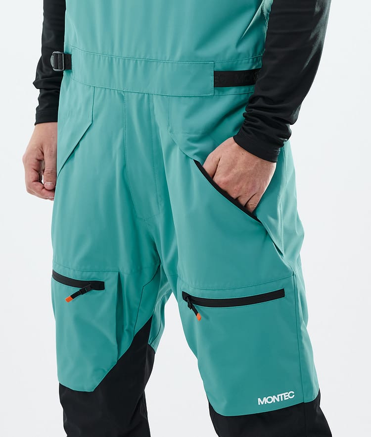 Arch Snowboard Pants Men Turquoise/Black, Image 4 of 6