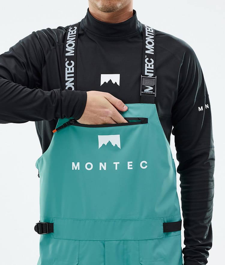 Arch Snowboard Pants Men Turquoise/Black, Image 5 of 6