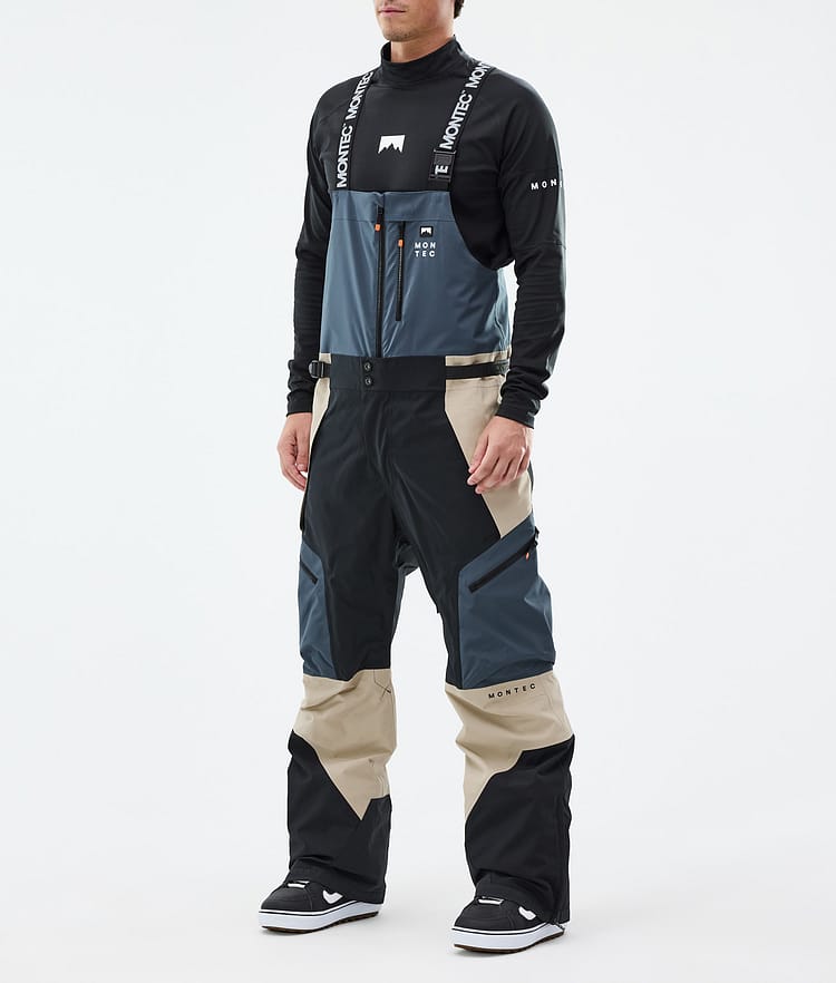 Dozer Snowboard Pants Men Metal Blue/Black/Sand, Image 1 of 6