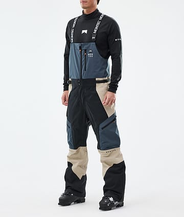 Dozer Pantalon de Ski Homme Metal Blue/Black/Sand