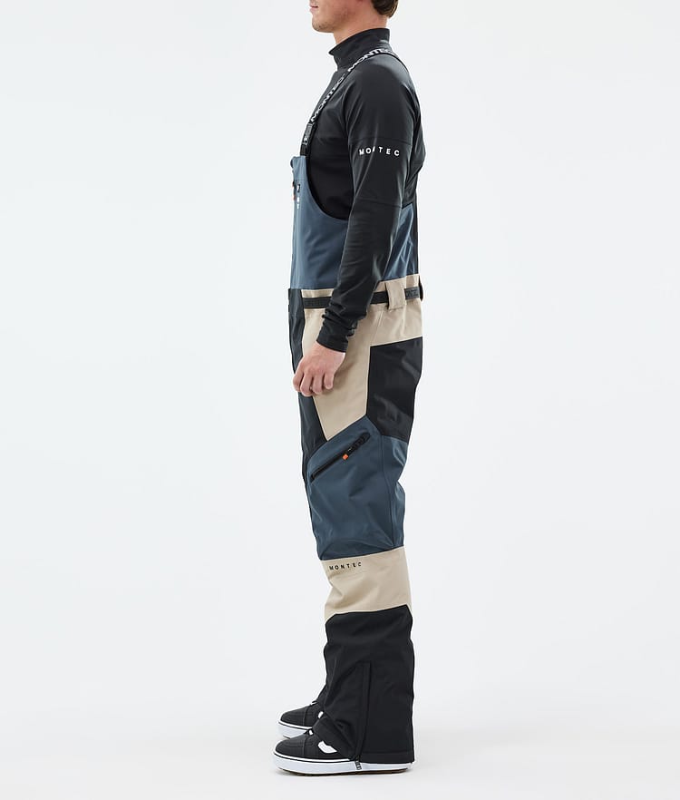 Dozer Snowboard Pants Men Metal Blue/Black/Sand, Image 2 of 6