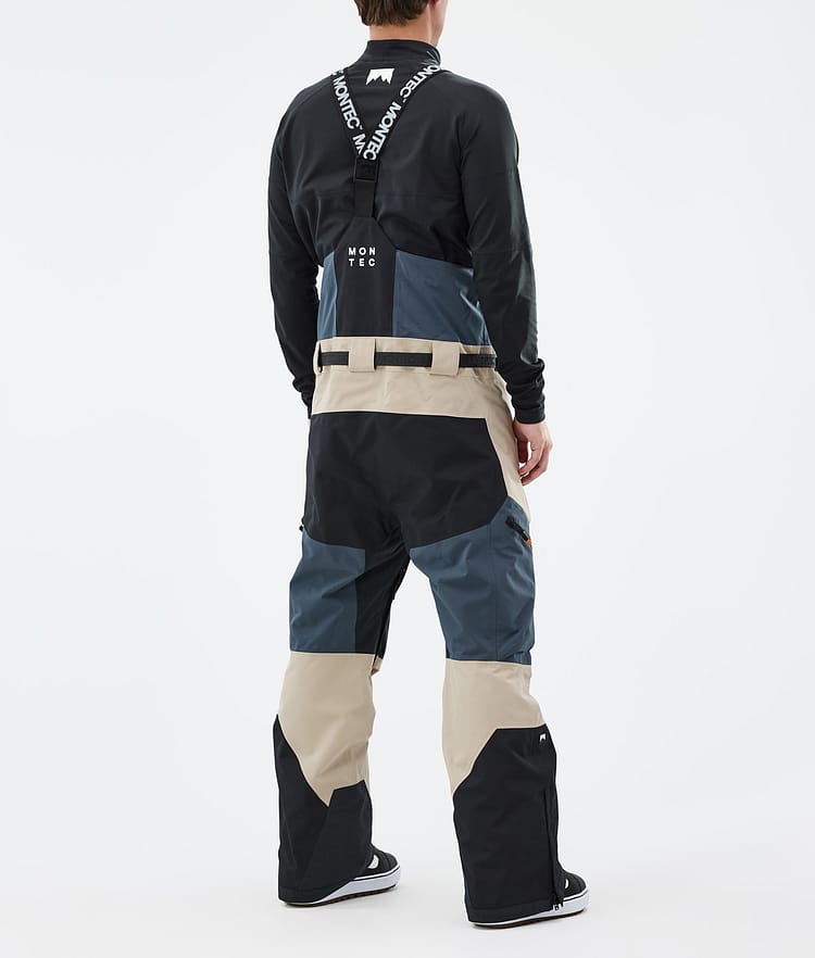 Dozer Snowboard Pants Men Metal Blue/Black/Sand, Image 3 of 6