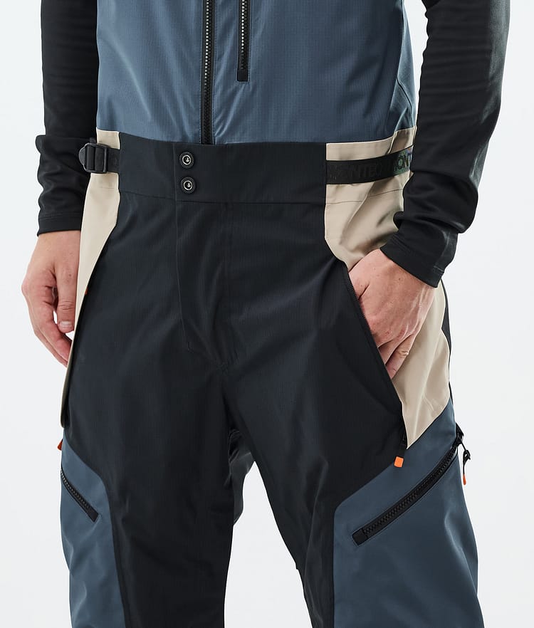 Dozer Ski Pants Men Metal Blue/Black/Sand, Image 4 of 6