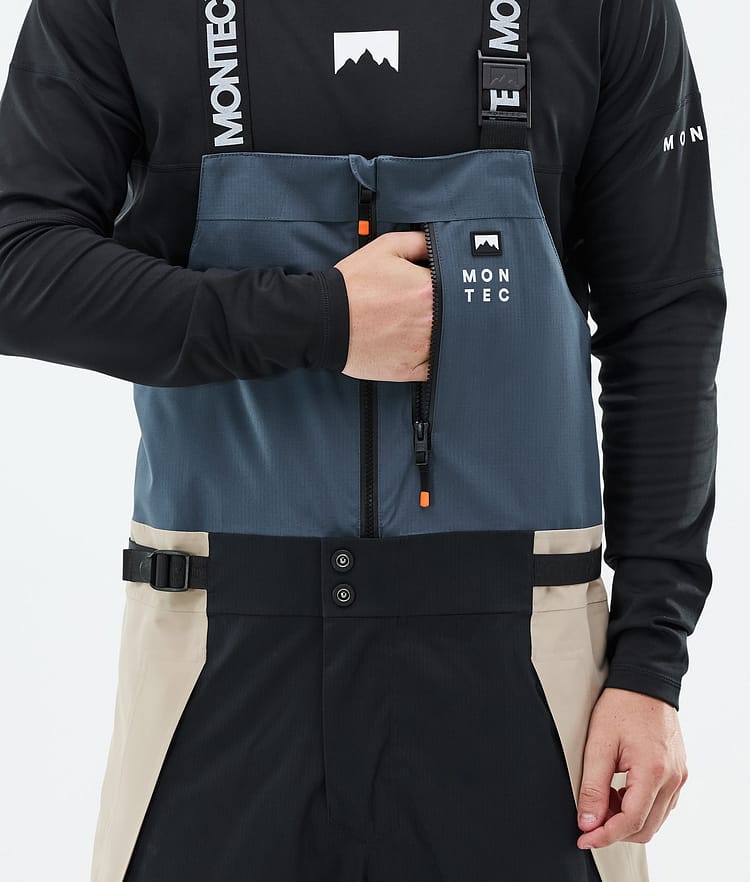 Dozer Ski Pants Men Metal Blue/Black/Sand, Image 5 of 6