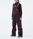 Dozer W Snowboard Pants Women Burgundy/Black