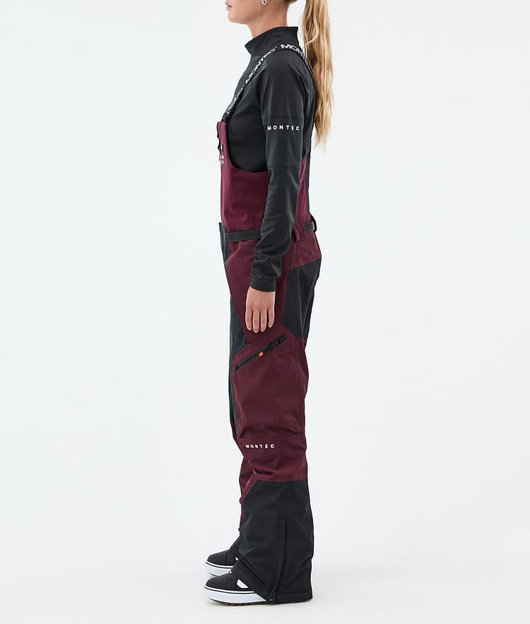 Dozer W Snowboard Pants Women Burgundy/Black, Image 2 of 6
