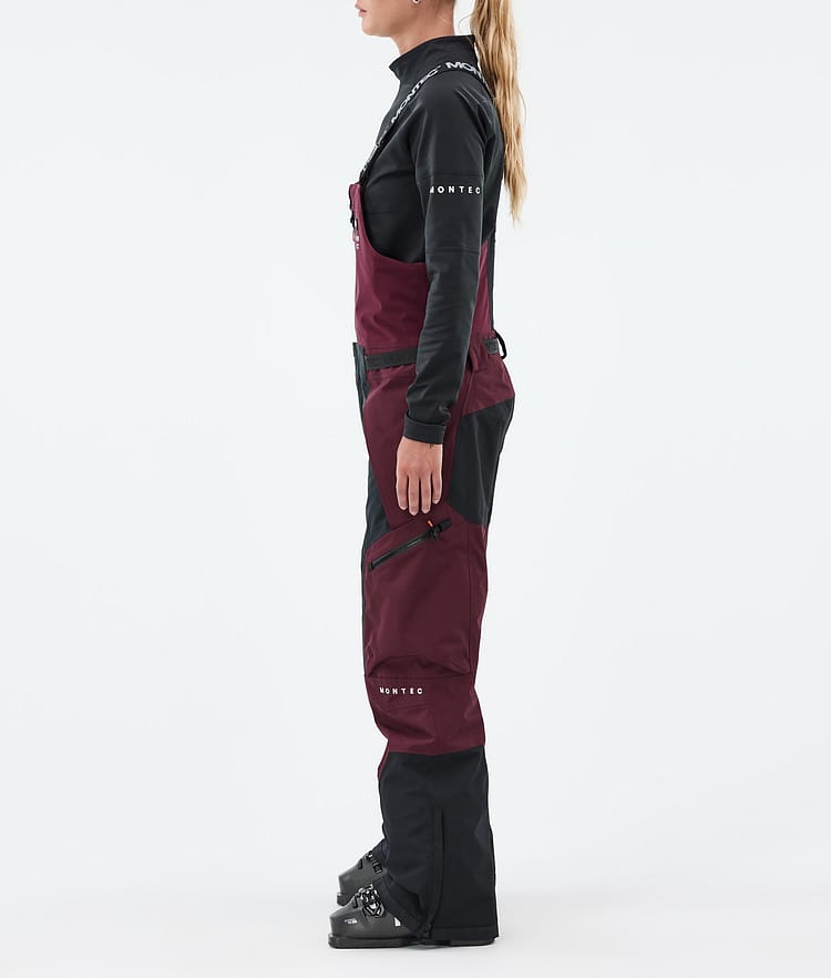 Dozer W Ski Pants Women Burgundy/Black, Image 2 of 6