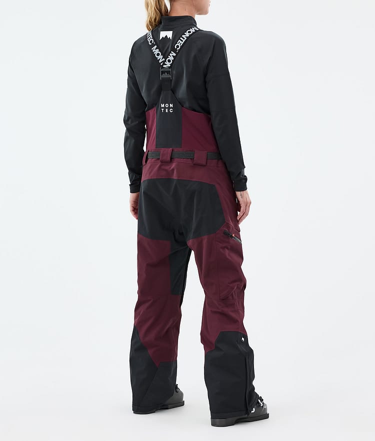 Dozer W Ski Pants Women Burgundy/Black, Image 3 of 6