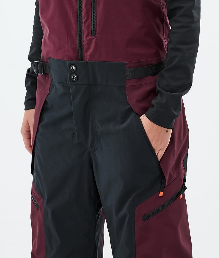 Dozer W Ski Pants Women Burgundy/Black, Image 4 of 6