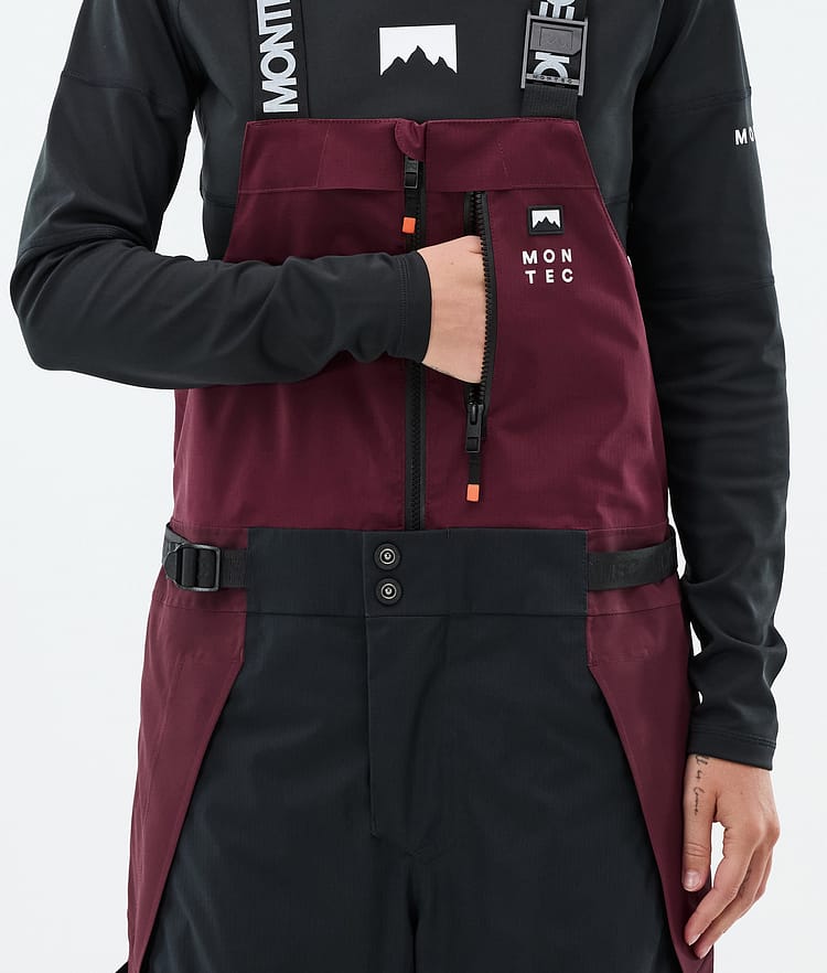 Dozer W Ski Pants Women Burgundy/Black, Image 5 of 6