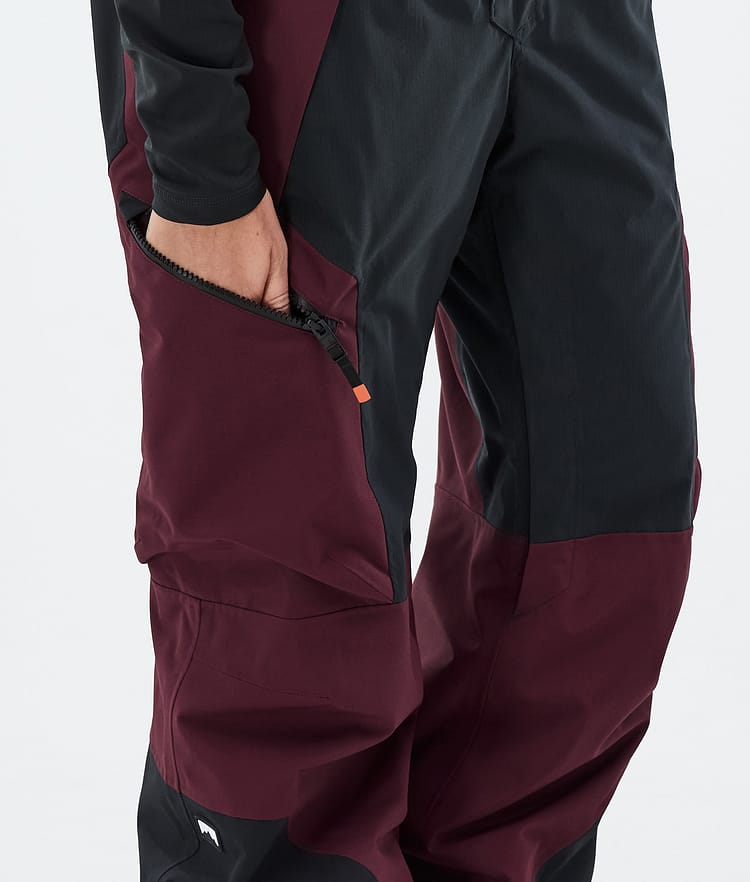 Dozer W Ski Pants Women Burgundy/Black, Image 6 of 6