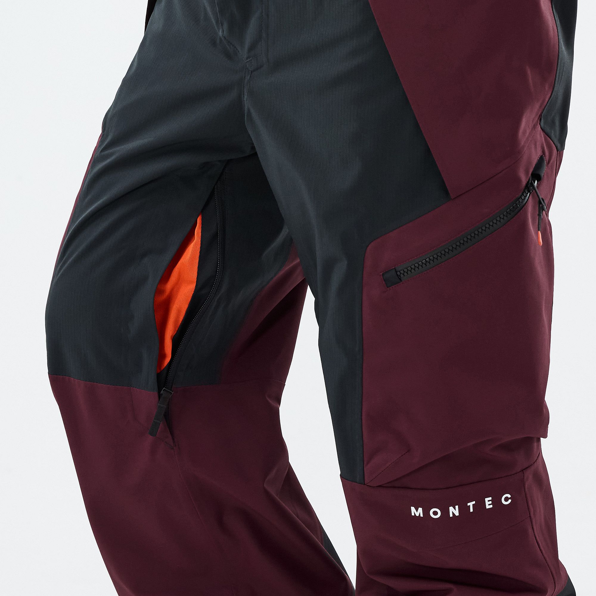 Montec Dozer W スキーパンツ レディース Burgundy/Black