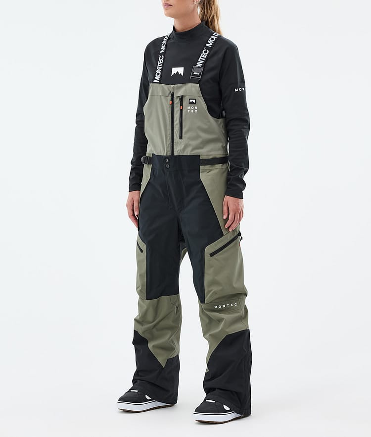 Dozer W Snowboard Pants Women Greenish/Black, Image 1 of 6