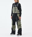 Dozer W Snowboard Pants Women Greenish/Black