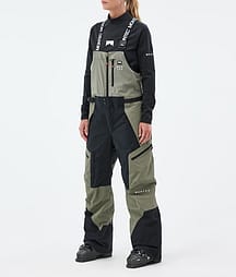 Montec Dozer W 25 Pantalon de Ski Femme Greenish/Black