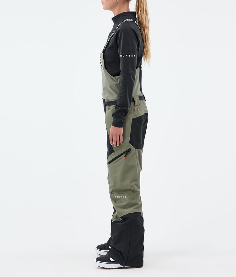Dozer W Snowboard Pants Women Greenish/Black, Image 2 of 6
