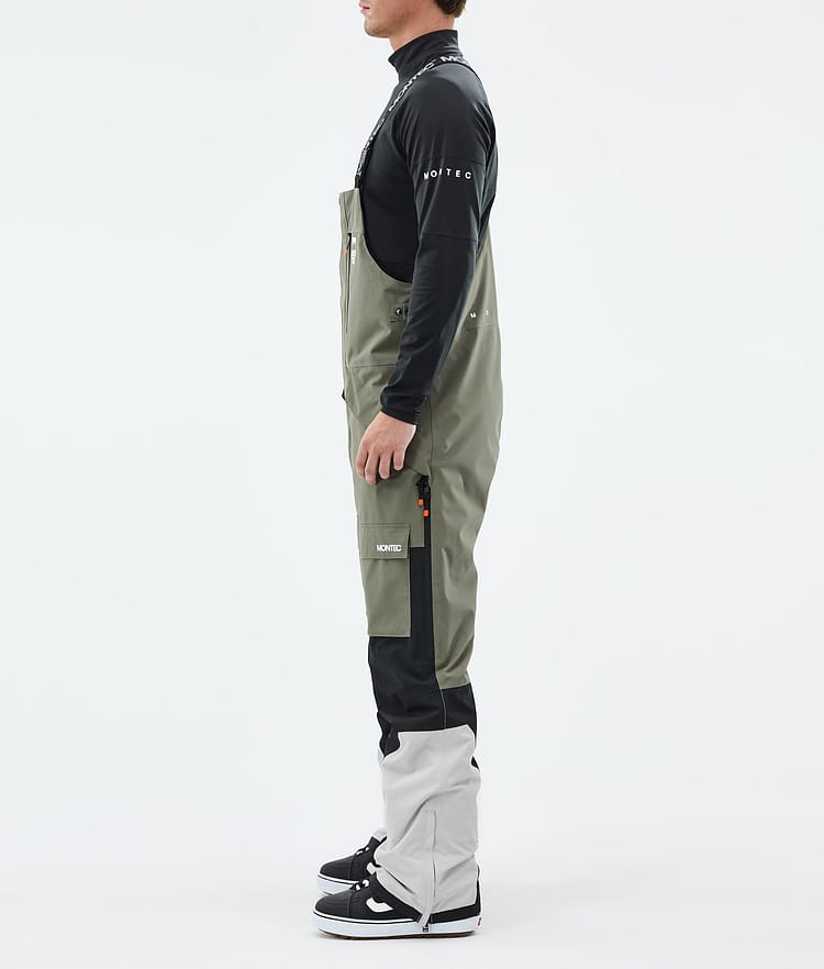 Fawk Snowboard Pants Men Greenish/Black/Light Grey, Image 2 of 6