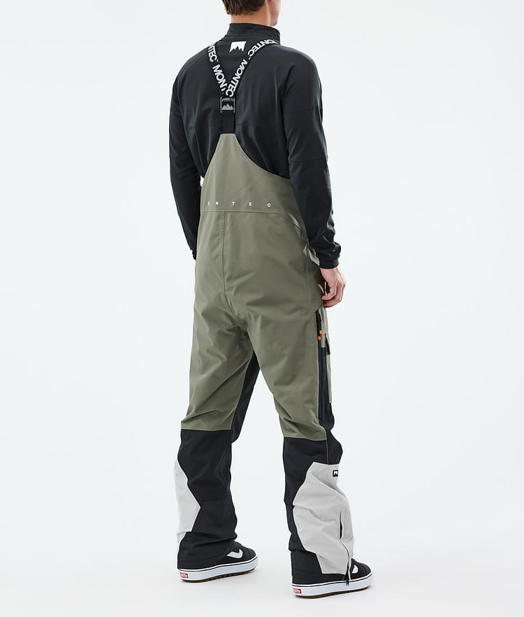 Fawk Snowboard Pants Men Greenish/Black/Light Grey, Image 3 of 6