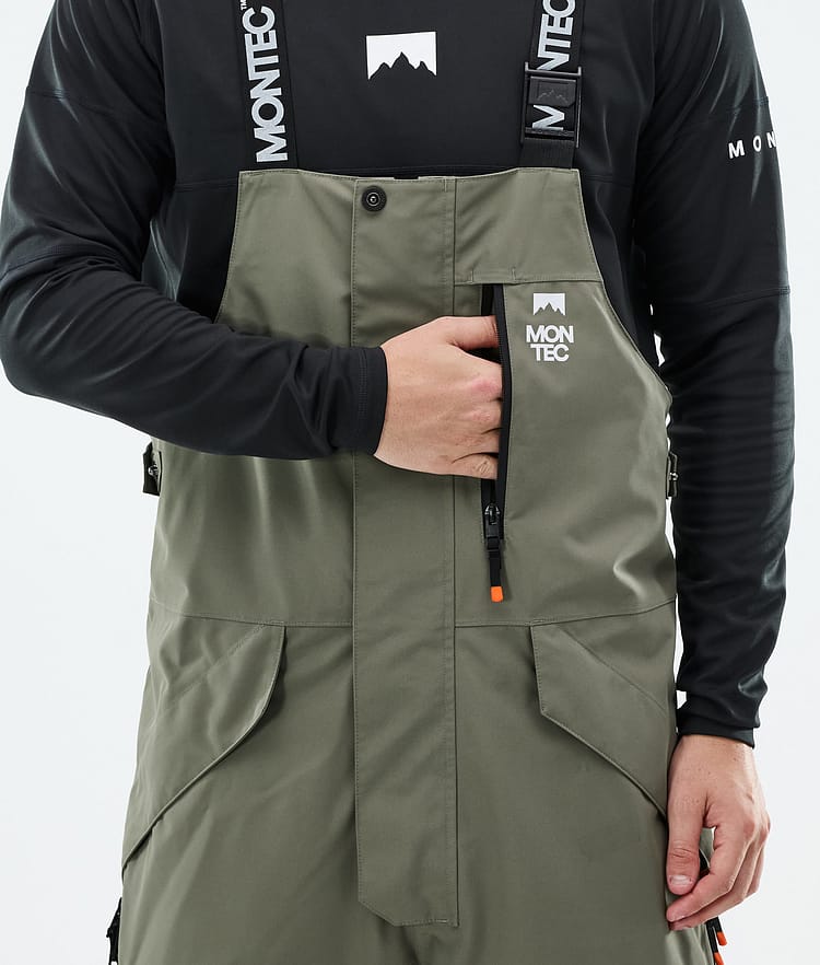 Fawk Ski Pants Men Greenish/Black/Light Grey, Image 5 of 6