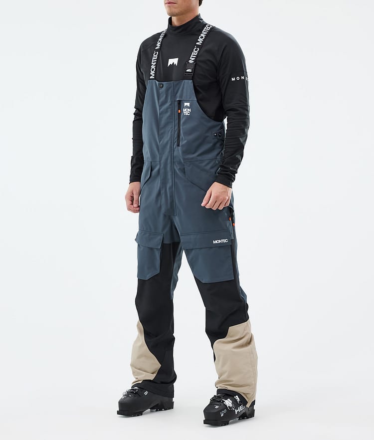 Fawk Ski Pants Men Metal Blue/Black/Sand, Image 1 of 6