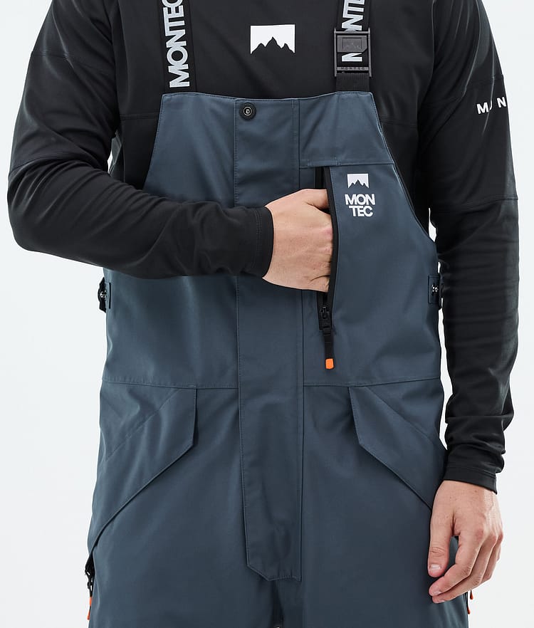 Fawk Ski Pants Men Metal Blue/Black/Sand, Image 5 of 6