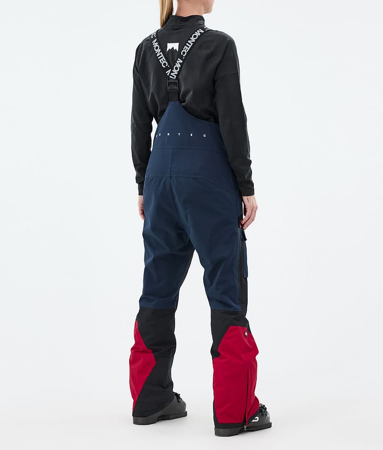 Fawk W Ski Pants Women Dark Blue/Black/Deep Red, Image 3 of 6