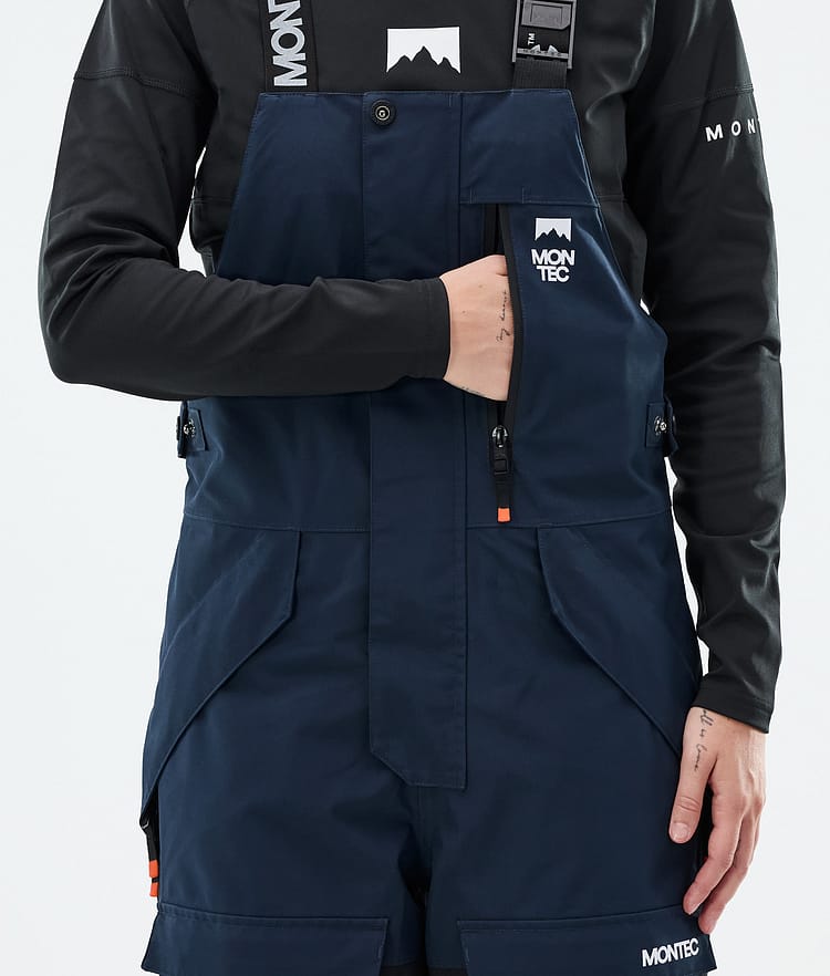 Fawk W Ski Pants Women Dark Blue/Black/Deep Red, Image 5 of 6