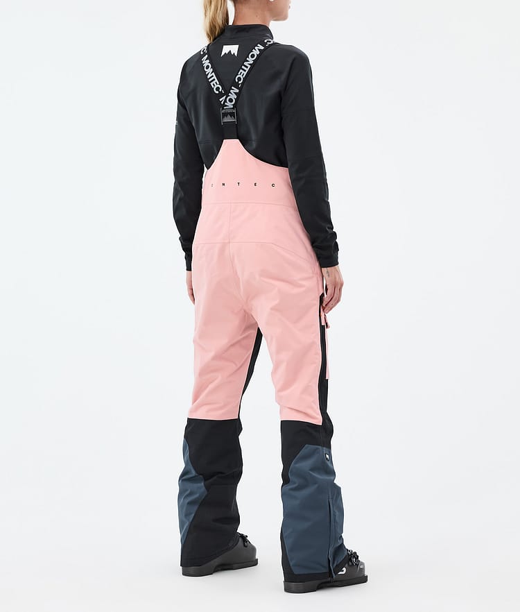 Fawk W Ski Pants Women Soft Pink/Black/Metal Blue, Image 4 of 7