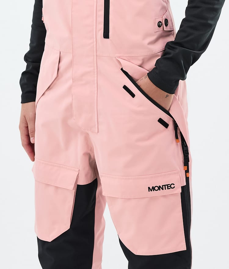 Fawk W Ski Pants Women Soft Pink/Black/Metal Blue, Image 5 of 7