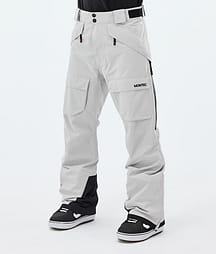 Montec Kirin Kalhoty na Snowboard Pánské Light Grey