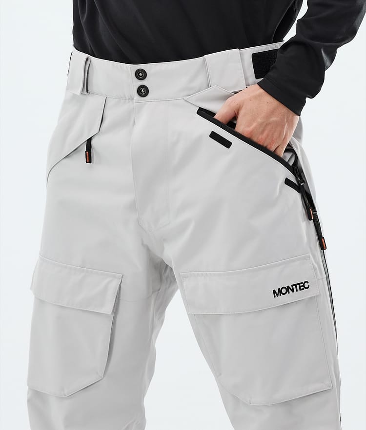 Kirin Snowboard Pants Men Light Grey, Image 5 of 6